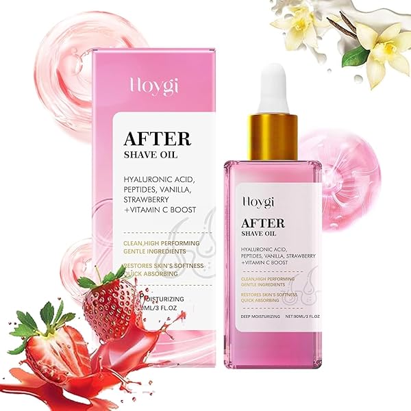 🍓 Aceite After Shave – Aroma Fresa & Vainilla